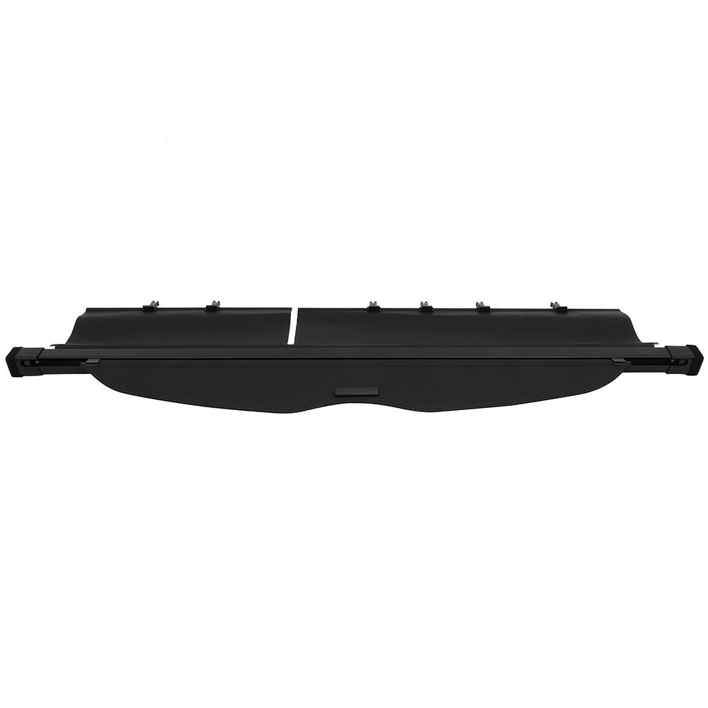 ECCPP Retractable Cargo Cover for 2014-2019 Toyota Highlander SUV - Black Trunk Shade, Luggage Tonneau Security Protector | Perfect for Road Trips, Grocery Hauling & Vehicle Storage Protection