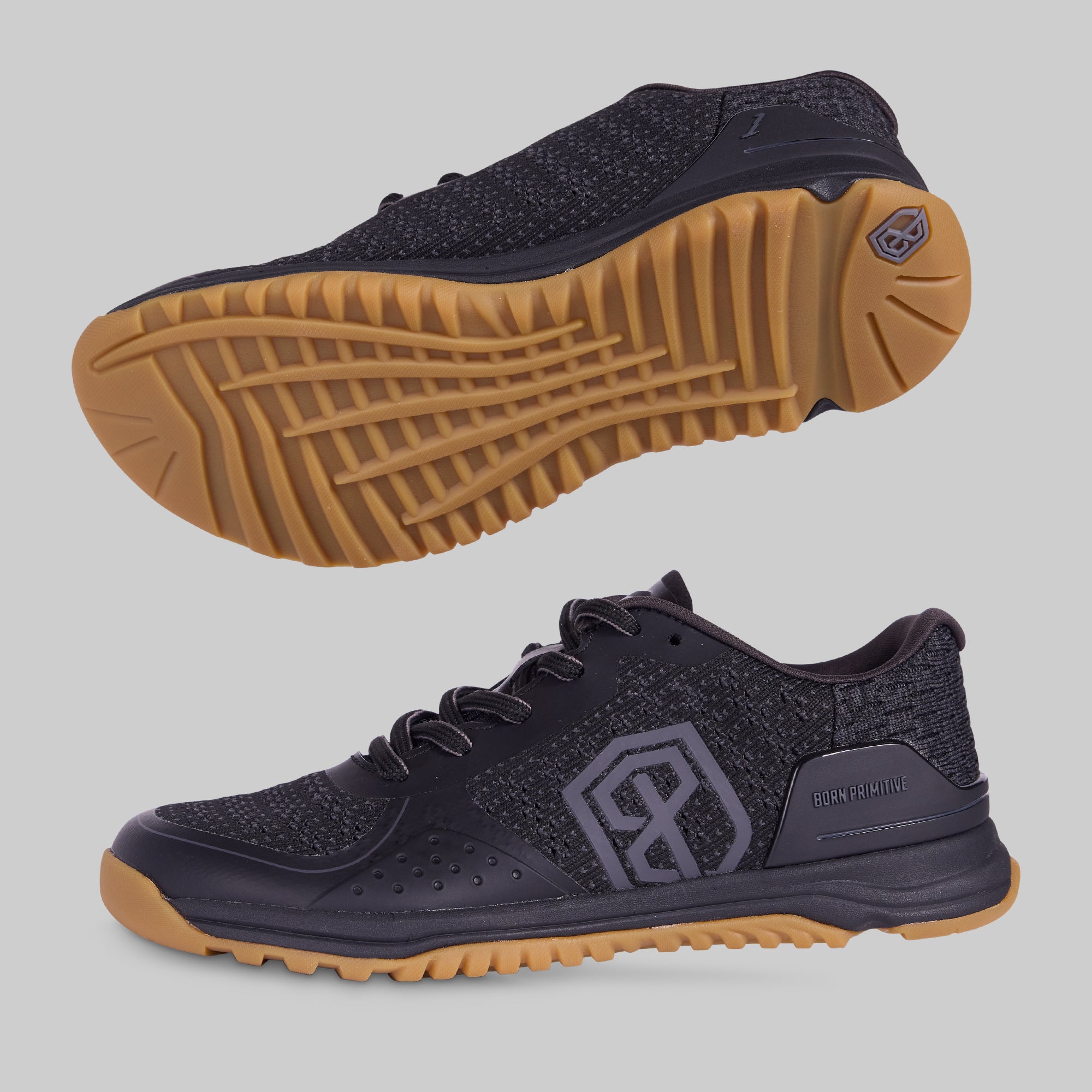Men's Savage 1 Sneakers - Black/Gum Colorway - Casual Athletic Shoes for Running, Gym & Streetwear Fashion