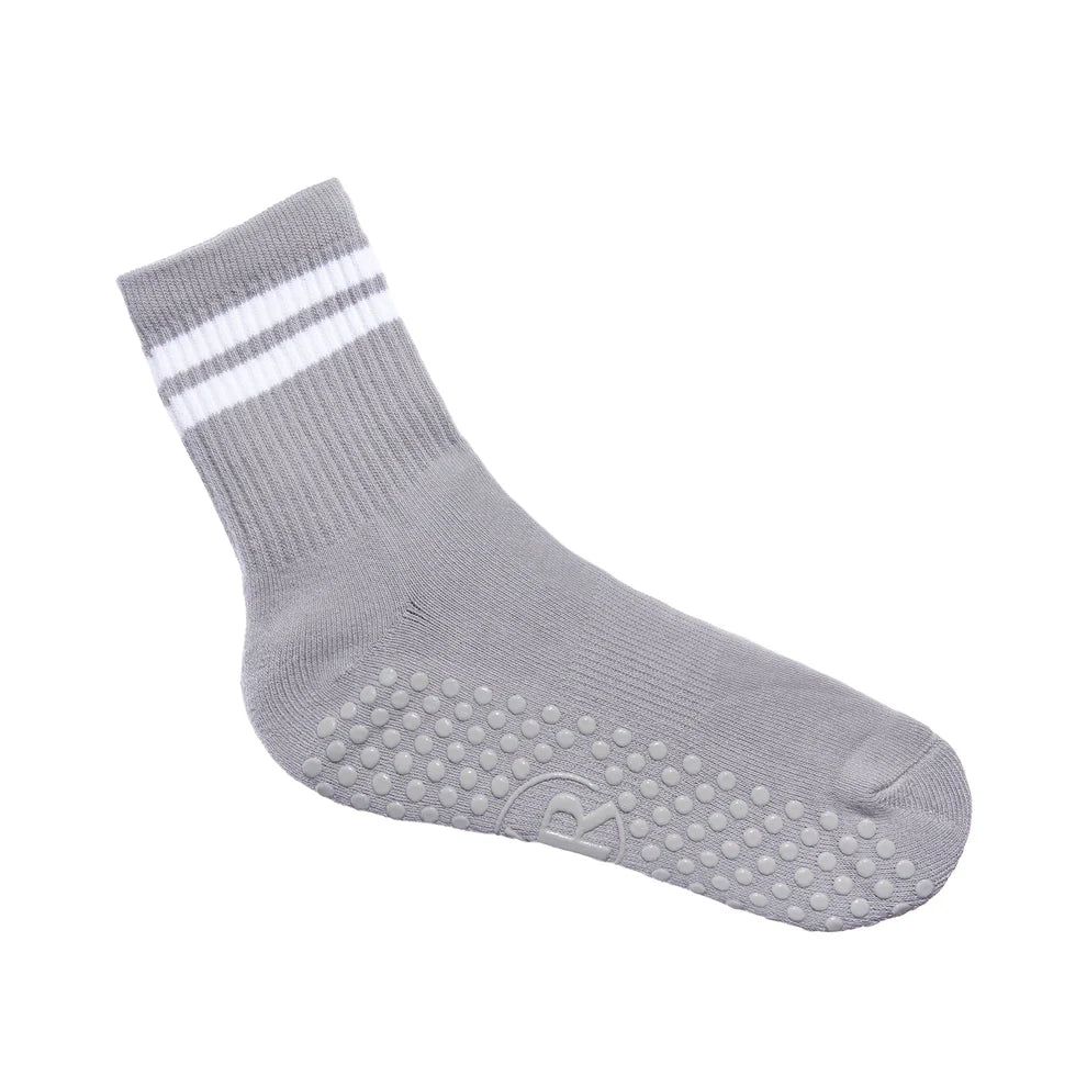 Non-Slip Grip Socks for Yoga, Pilates & Barre - Anti-Skid Workout Socks with Traction for Women & Men - Perfect for Dance, Gym & Home Exercise