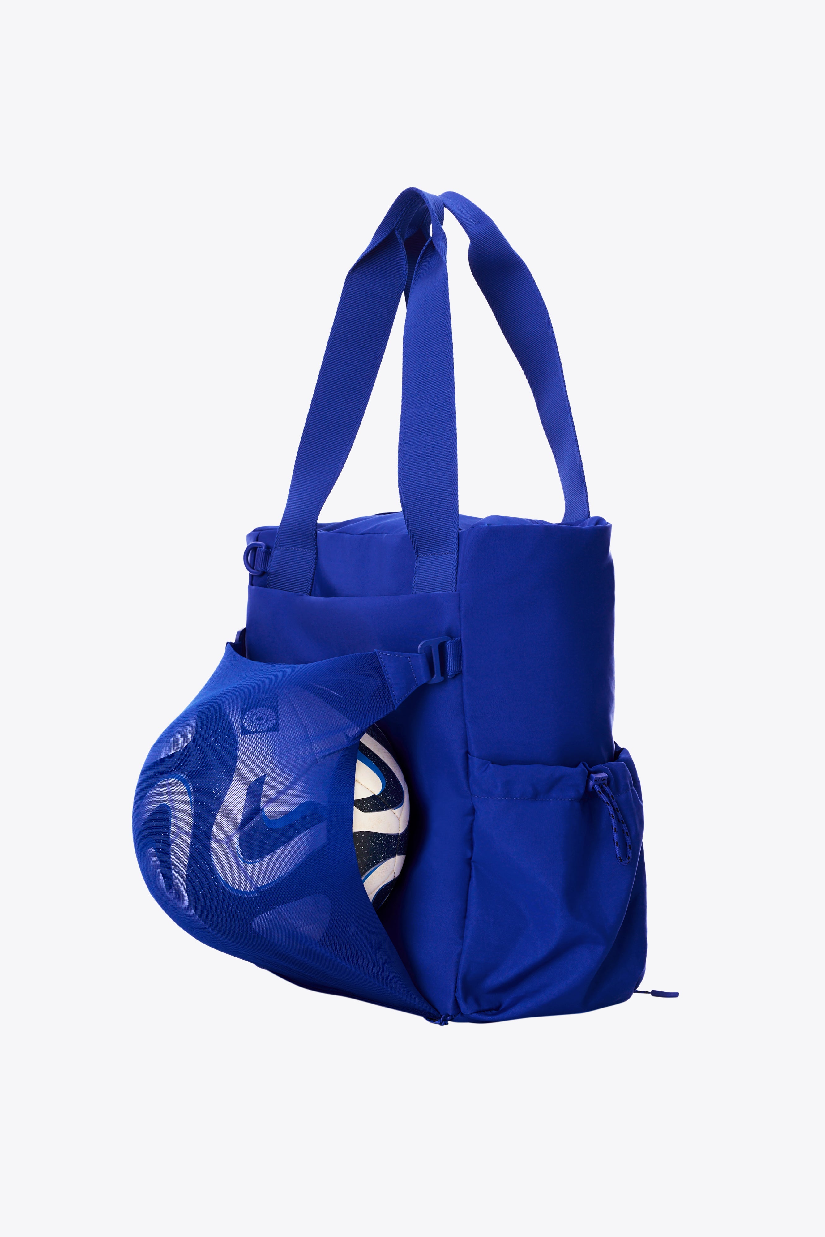 Premium Sport Tote Bag in Cobalt Blue - Durable Gym & Beach Tote for Women, Perfect for Workouts, Yoga, Travel & Shopping