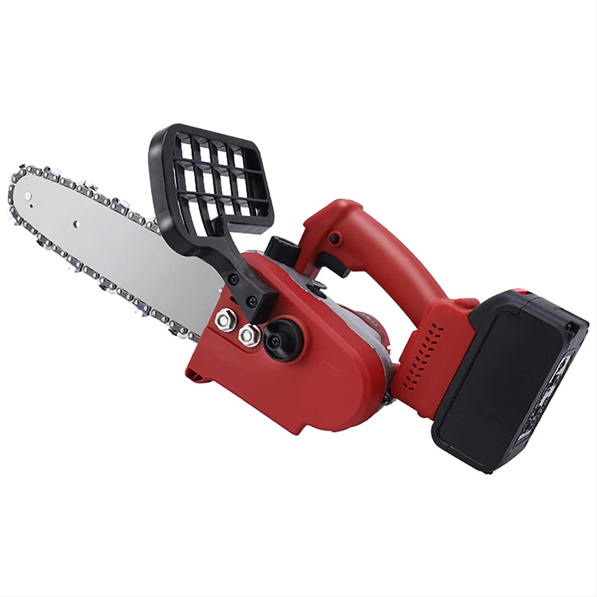 Portable 8-Inch Cordless Electric Chainsaw - 860W Mini Handheld Chainsaw for Woodworking, Tree Cutting & Garden Tools | Perfect for DIY Projects, Firewood Cutting & Outdoor Landscaping