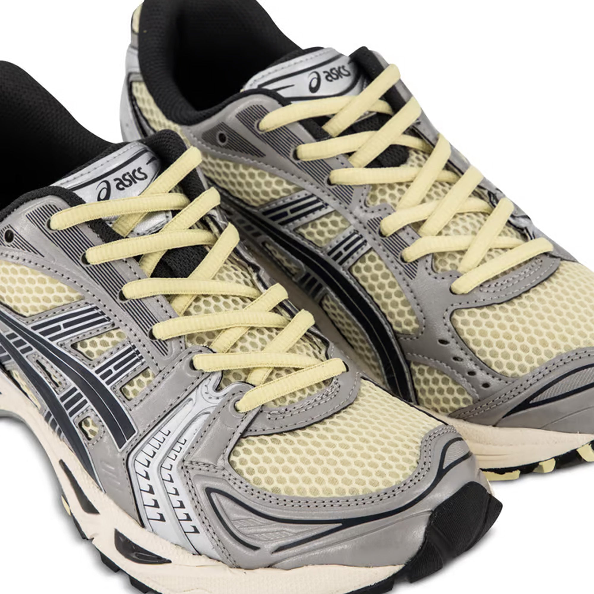 ASICS Gel Kayano 14 Running Shoes for Men & Women - Oyster White/Steeple Grey (2024) - Lightweight Cushioned Sneakers for Jogging, Gym Workouts & Daily Walking