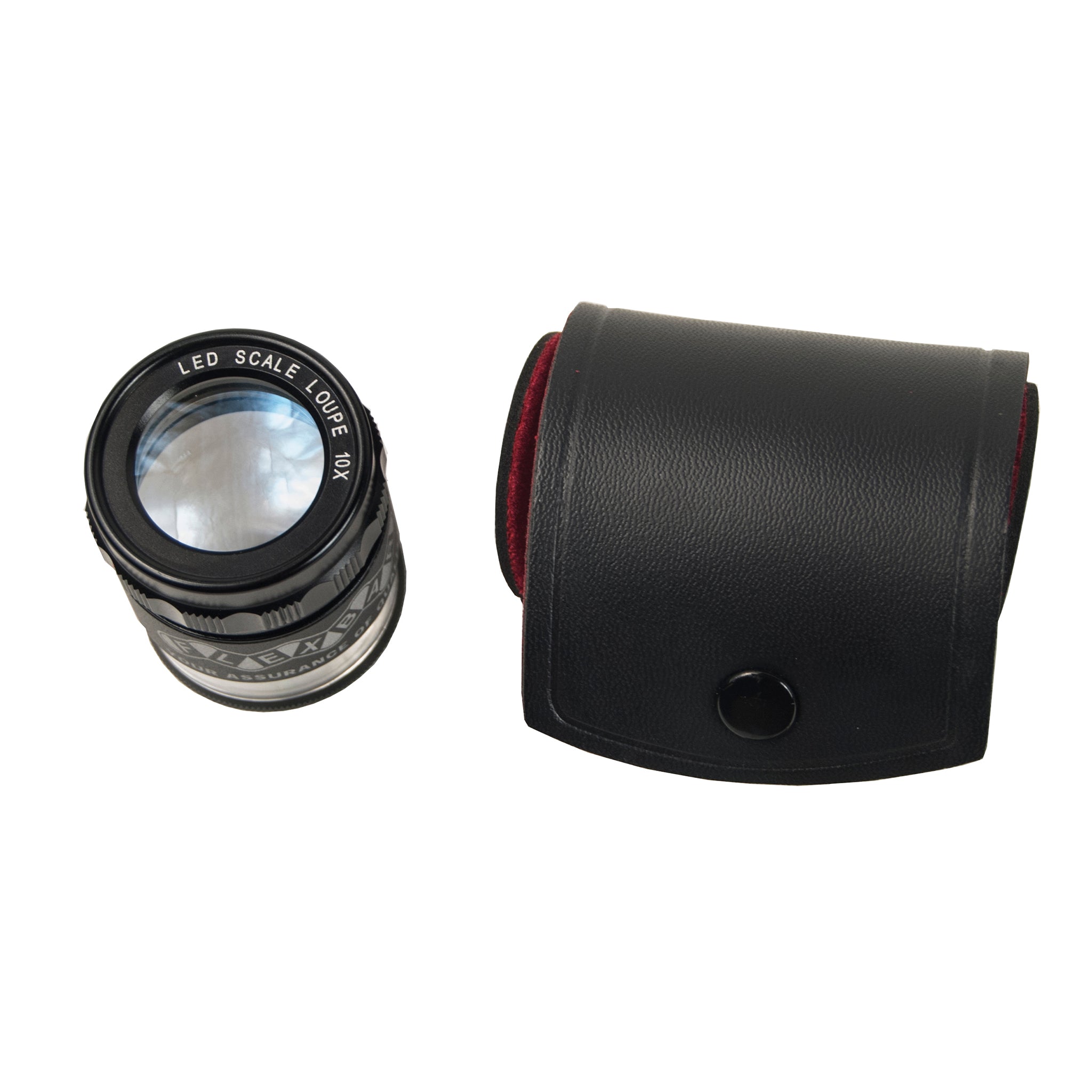 10X LED Illuminated Pocket Optical Comparator - Precision Magnifier for Jewelry, Electronics & Stamp Inspection | Portable Tool for Hobbyists & Professionals