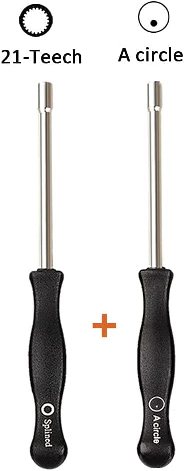 21-Splined A-Circle Carburetor Adjustment Tool Kit - Small Engine Carburetor Tune Up Screwdriver Set for Lawn Mowers, Motorcycles & ATVs - Perfect for Carb Adjustment, Maintenance & Repair