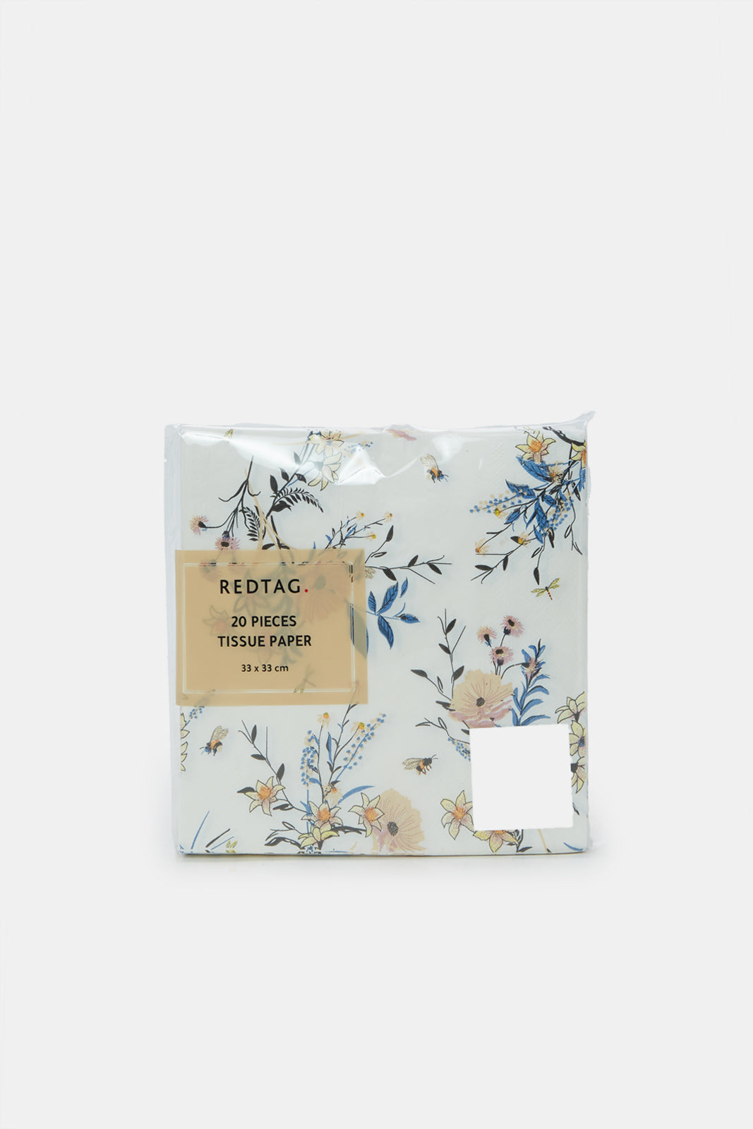Assorted Floral Pattern Paper Napkins - 20 Pack - Elegant Disposable Napkins for Parties, Weddings & Home Decor
