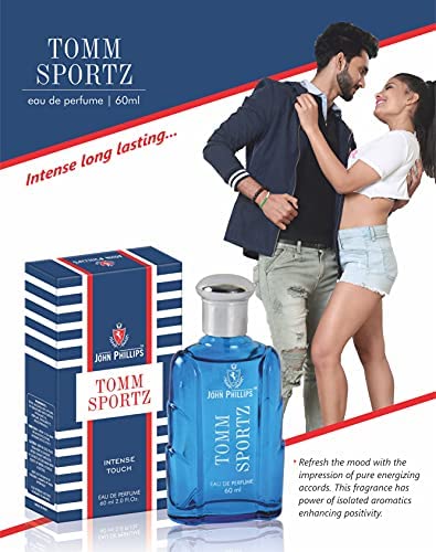 John Phillips™ Frozen & Tomm Sportz Men's Cologne - Long Lasting Eau De Toilette Fragrance for Daily Wear & Casual Occasions | Gym, Office, Date Night & Everyday Use