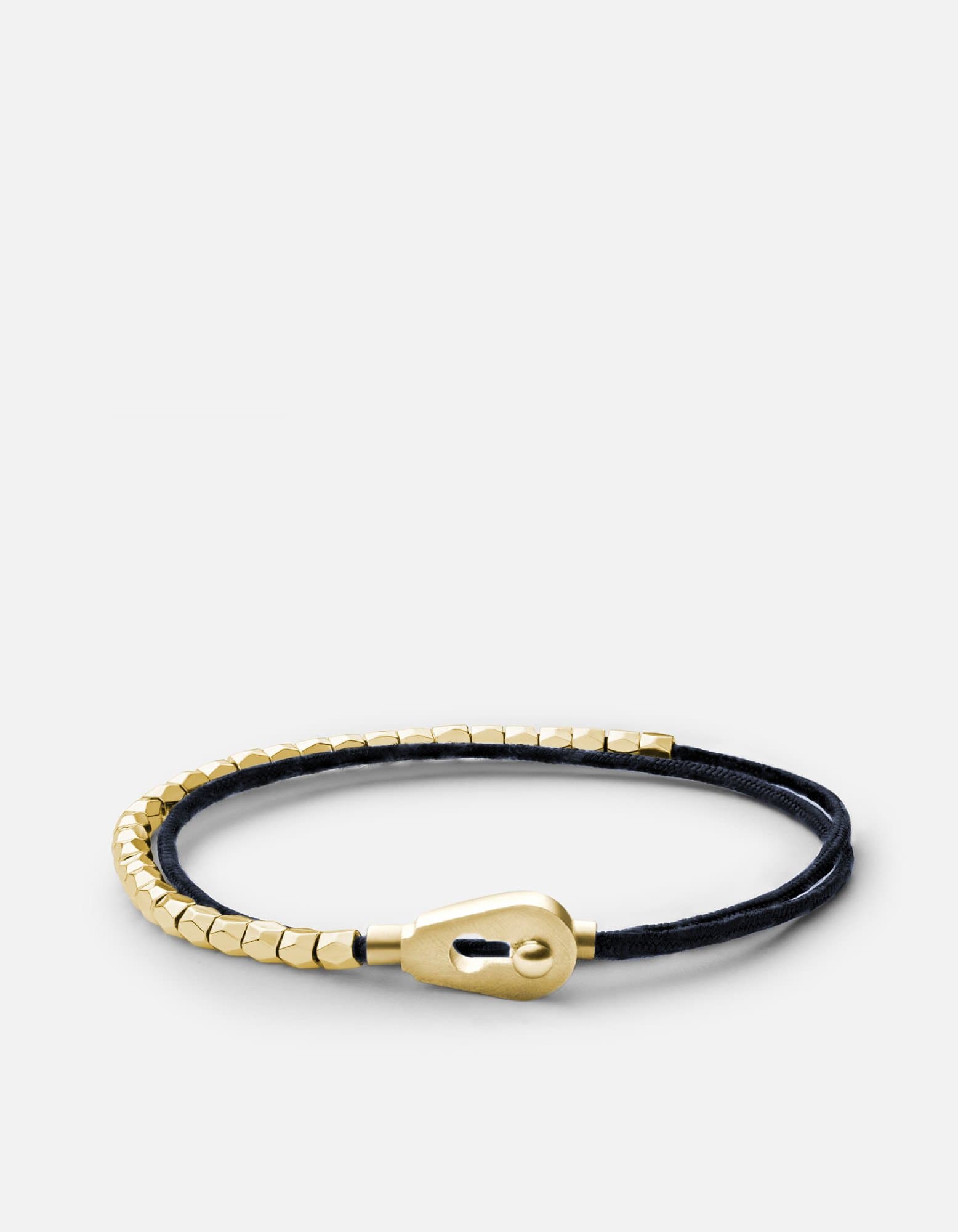 Centra Rope Bead Bracelet - Matte Brass Adjustable Wrap Bracelet for Women, Boho Jewelry Gift for Her, Perfect for Everyday Wear & Festival Outfits