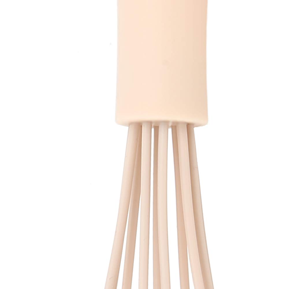 **Silicone Egg Whisk - Manual Hand Mixer for Cooking, Baking & Whipping - Non-Electric Egg Beater for Egg Whites, Cream, Sauce & Milkshake - Perfect for Kitchen, Home & Professional Use**