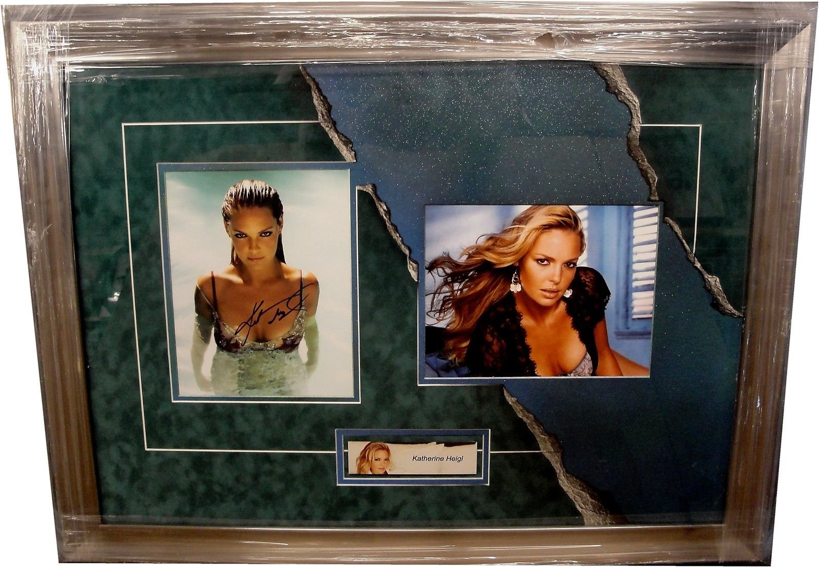 Katherine Heigl Autographed Signed Photo - Custom Framed 3D Effect - Authentic Memorabilia - Perfect for Home Decor, Office Display & Collectors Gift (GA 731204)