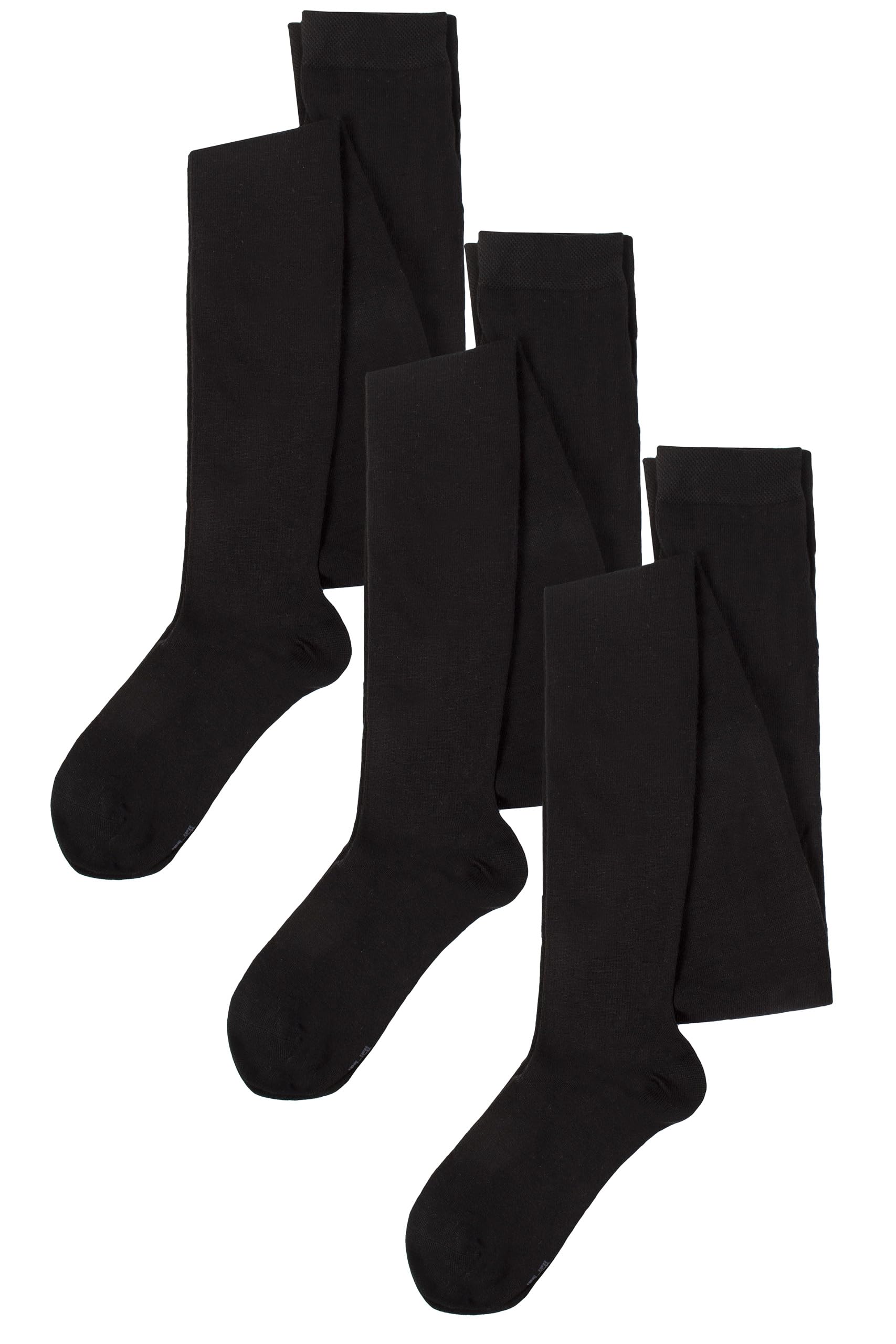 Bamboo Tights for Girls - Soft, Breathable 3-Pack for School & Casual Wear