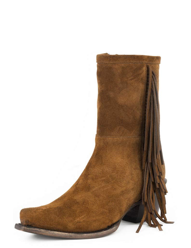 Stetson Women's Cowboy Boots - Western Style Leather Riding Boots for Country Fashion & Outdoor Activities | Perfect for Rodeo, Horseback Riding & Country Music Festivals