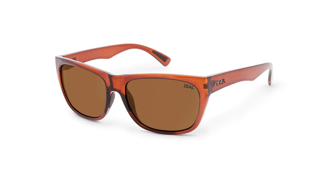 Zeal Optics Carson Polarized Sunglasses for Men & Women - Eco-Friendly Plant-Based Frame - UV Protection for Driving, Hiking & Outdoor Activities