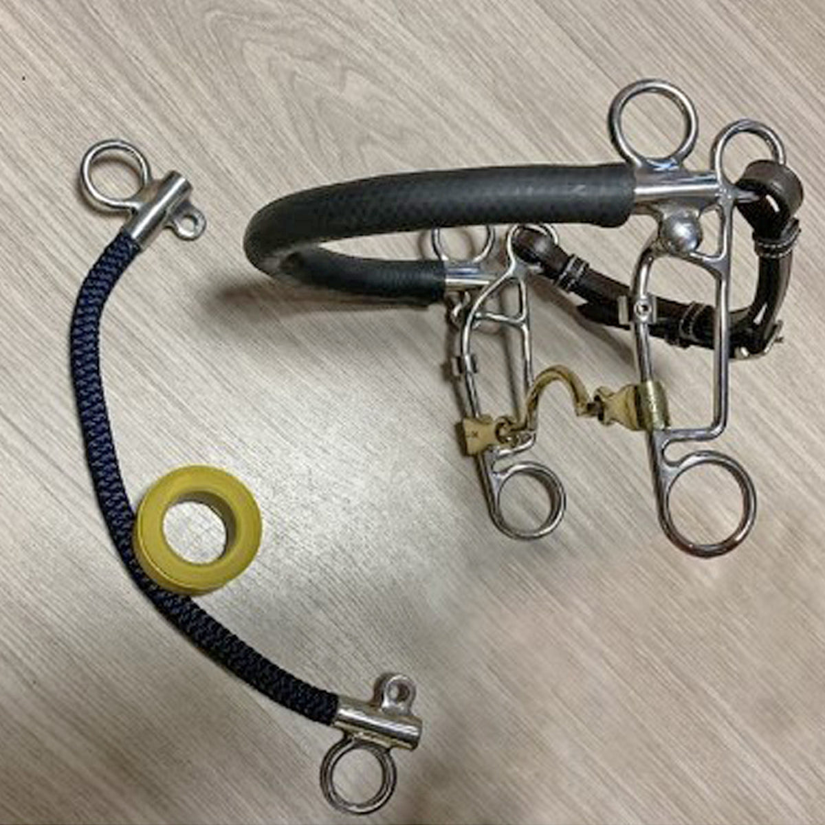 Jump'in High Port French Mouth Combination Bit – Comfortable & Durable Horse Bit for Dressage, Jumping & Training – Perfect for Equestrian Riders & Horse Training
