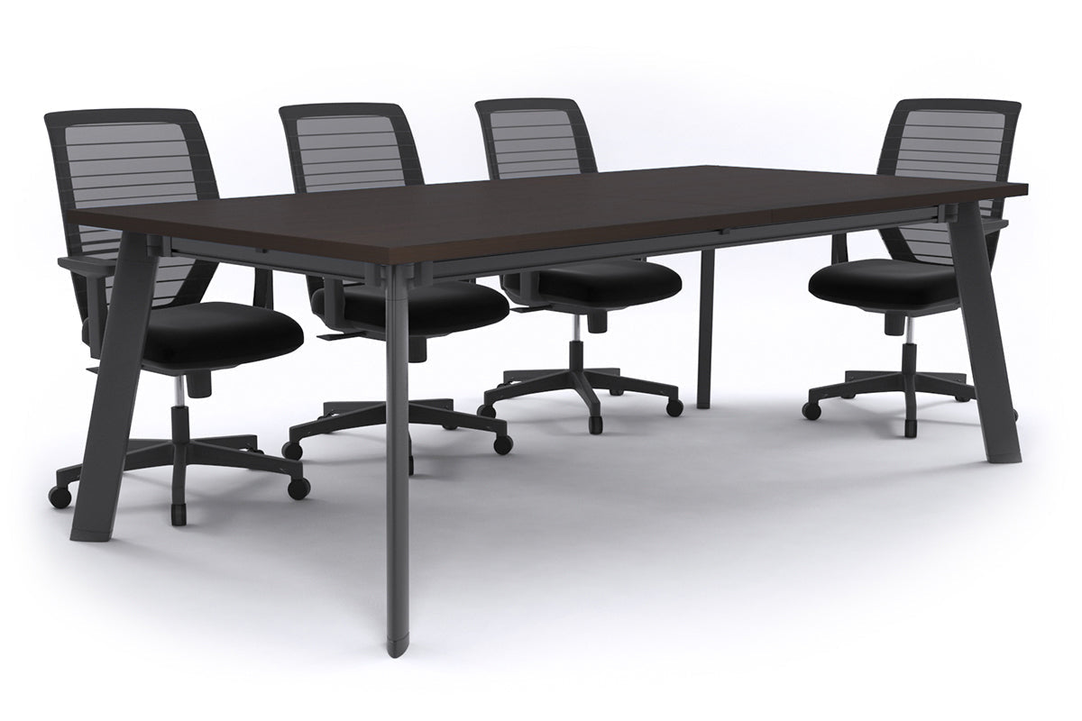 Adjustable Switch Meeting Room Table 2400L x 1200W - Modern Conference Table for Office Meetings & Collaborative Workspaces