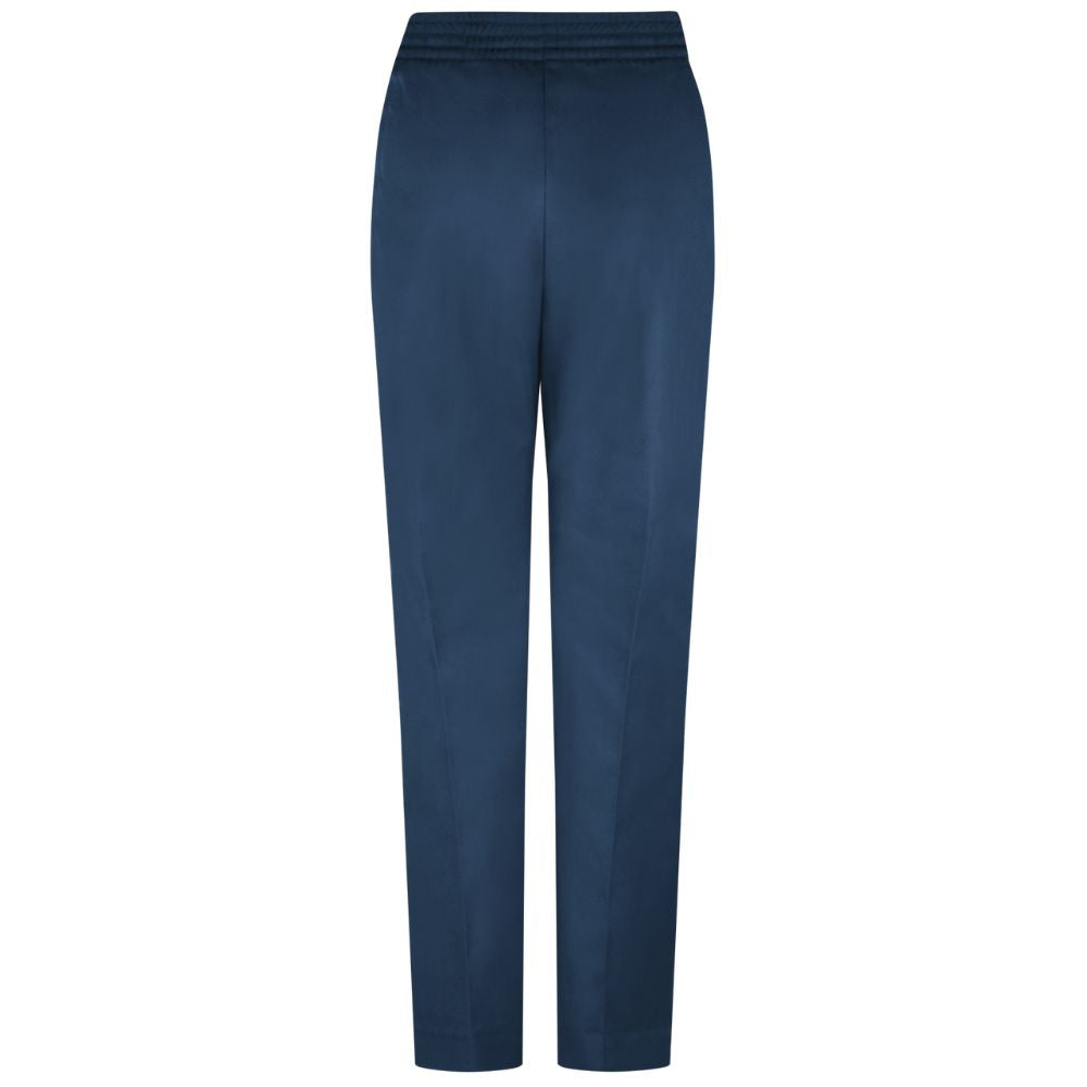 Red Kap Women's Half Elastic Work Pants PT59 - Comfortable Navy Blue Workwear for Professionals | Perfect for Nursing, Hospitality & Service Industry Jobs