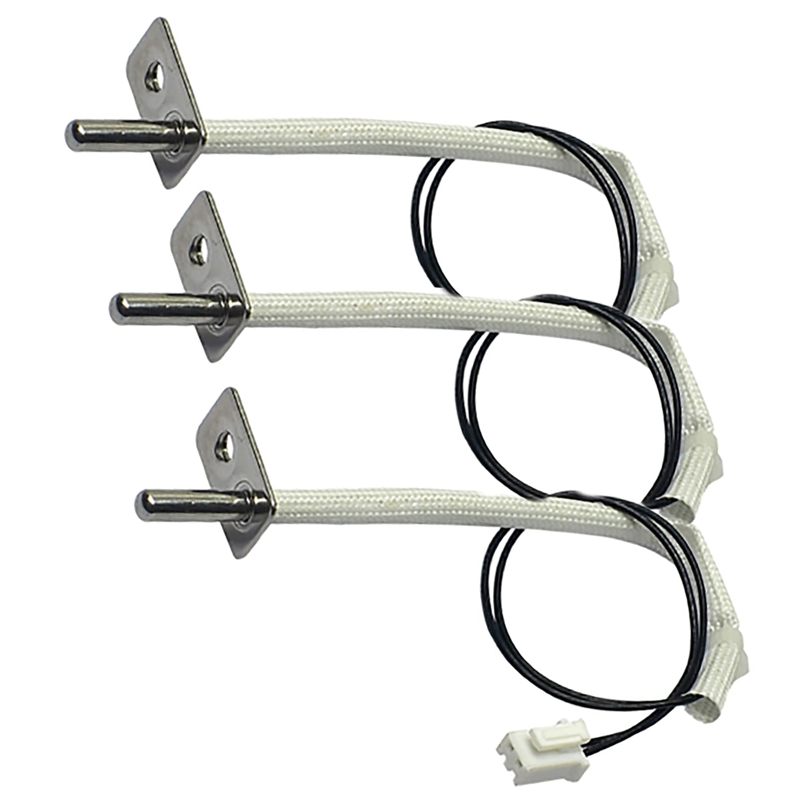 KL45-VF533 200K NTC Temperature Sensor Probe - 3 Pack Replacement Thermostat for Air Fryer, Oven, Toaster & Small Kitchen Appliances - High Precision Cooking Accessory