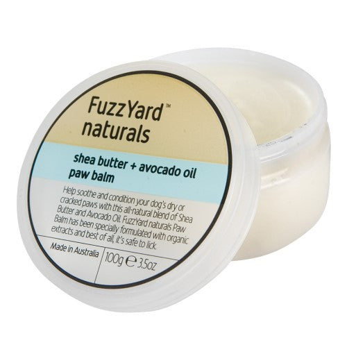 FuzzYard Dog Paw Balm with Shea Butter & Avocado Oil - Moisturizing & Healing Paw Protection for Dogs - Perfect for Dry, Cracked Paws & Outdoor Adventures