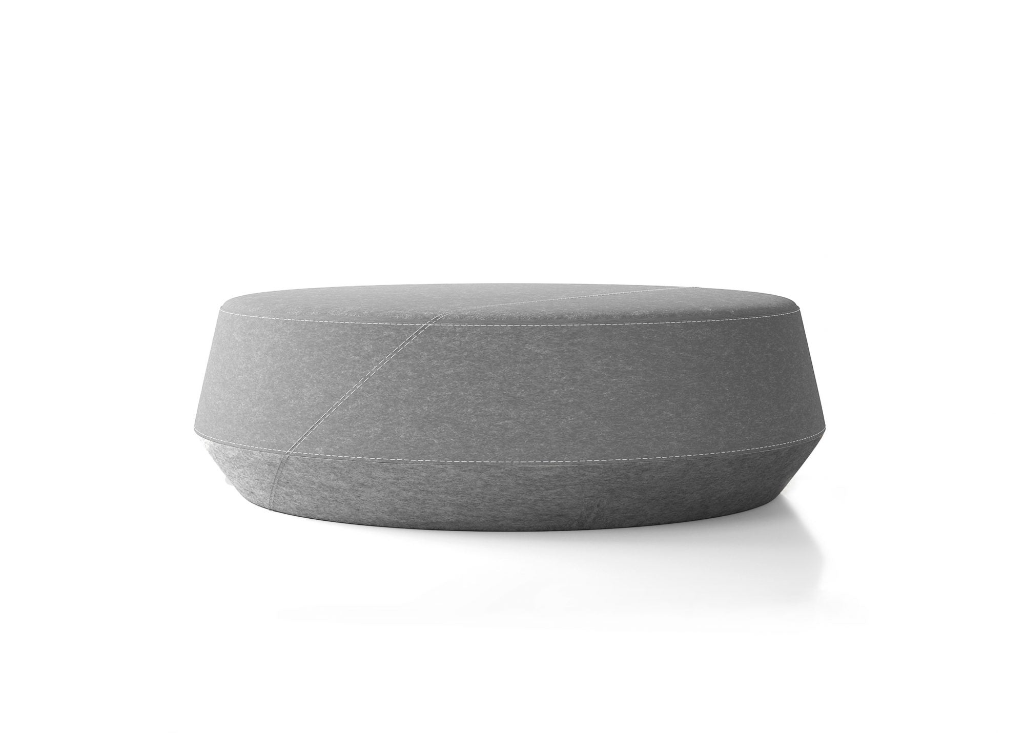 Friant Pog II Large Fabric Ottoman - Extra Wide Storage Footrest with Removable Cover | Perfect for Living Room, Bedroom, or Home Office Comfort
