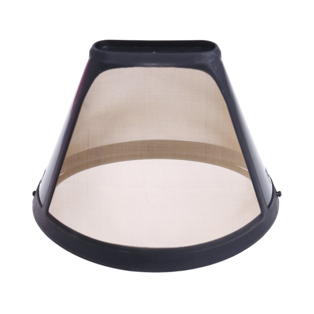 RY-CAN Reusable Gold Mesh Coffee Filter for 10-12 Cup Cone-Style Coffee Makers - Durable & Eco-Friendly Brewing Accessory - Perfect for Home, Office, and Camping Use