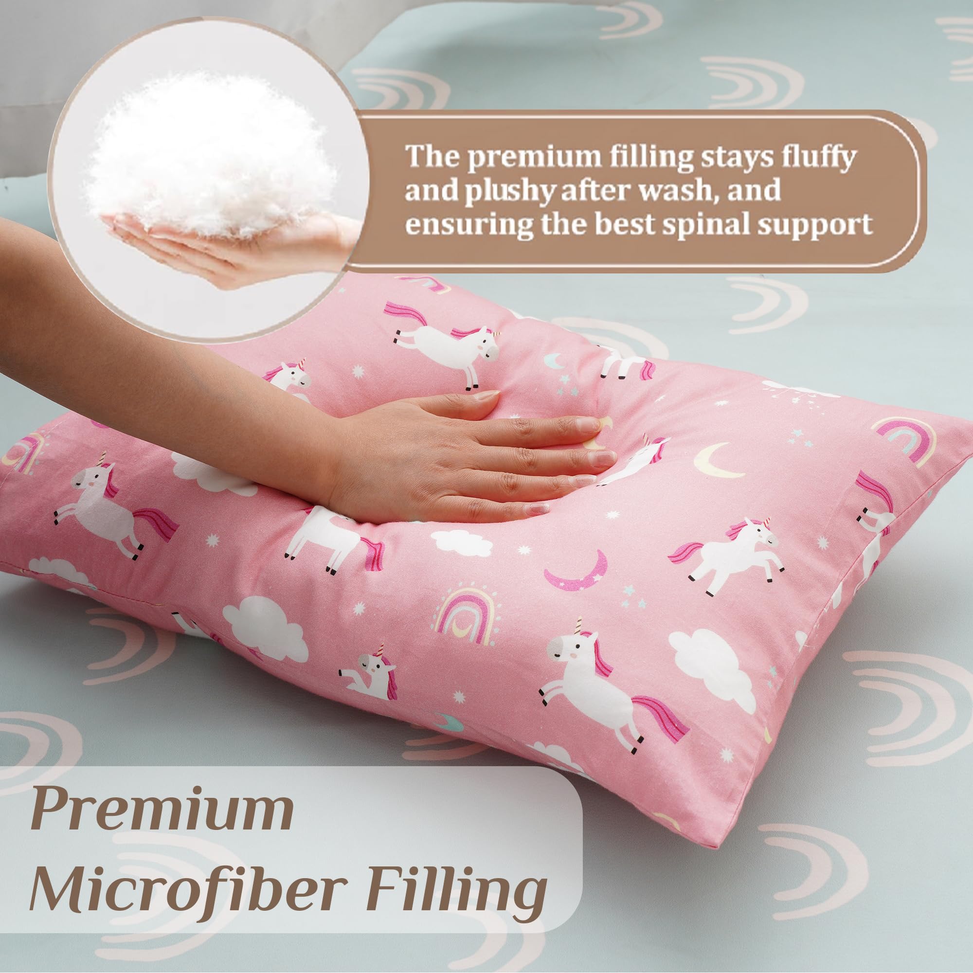 Soft Cotton Toddler Pillow 13
