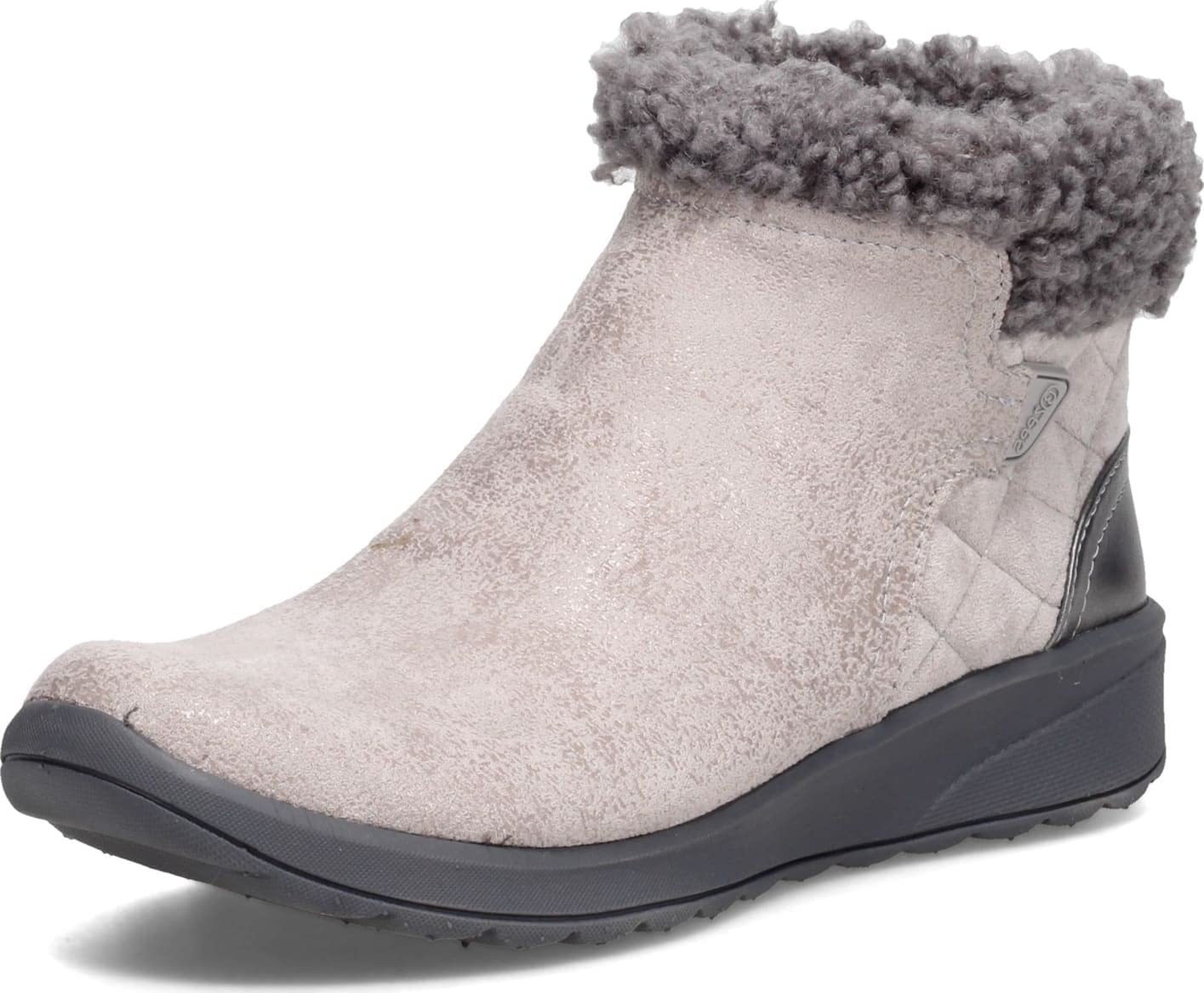 BZees Women's Go Getter Boot - Comfortable Slip-On Ankle Booties for Walking, Travel & Everyday Wear | Lightweight & Cushioned for All-Day Support