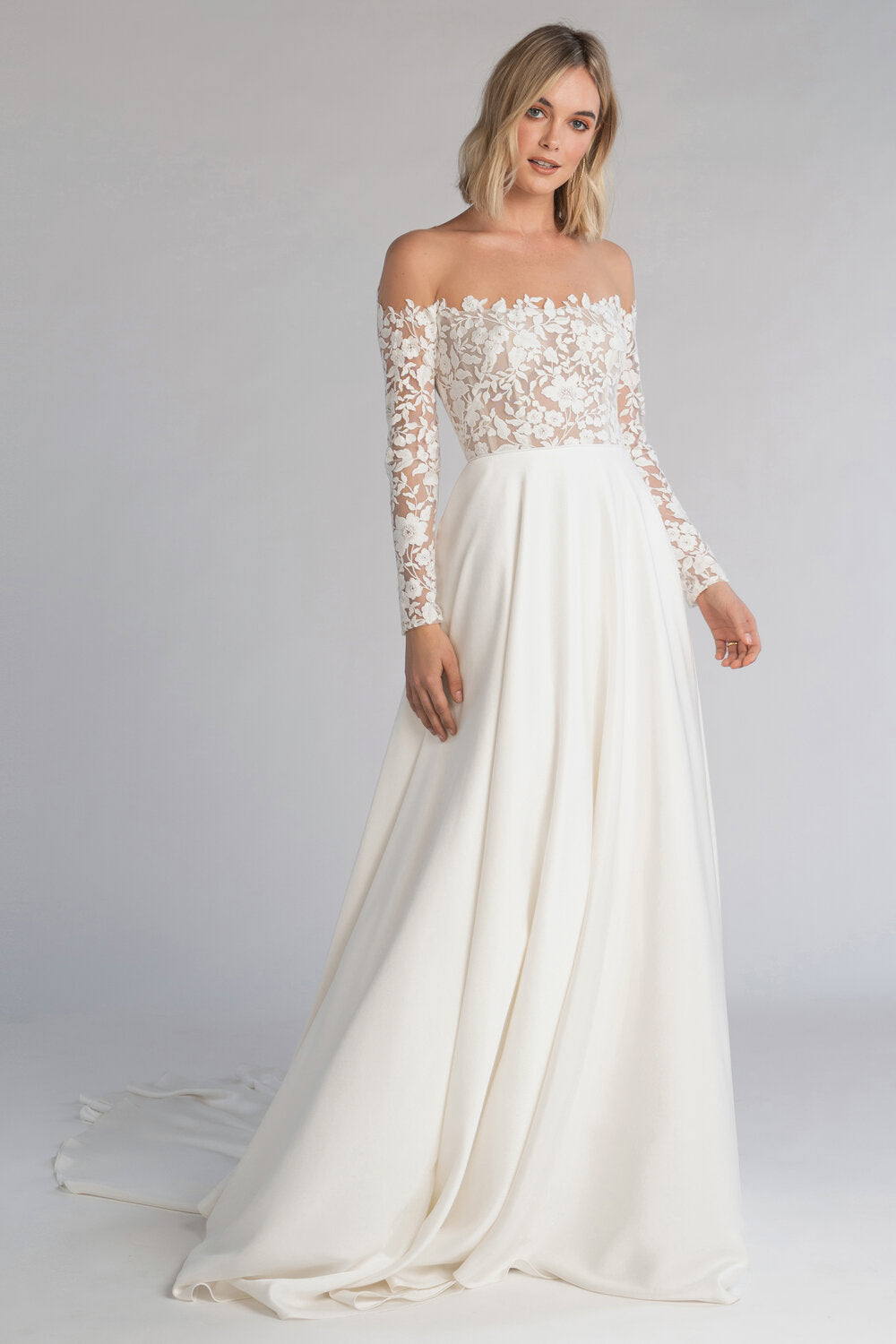 Jenny Yoo Bradley Gown - Elegant Wedding Dress for Brides | Perfect for Beach, Garden & Formal Weddings