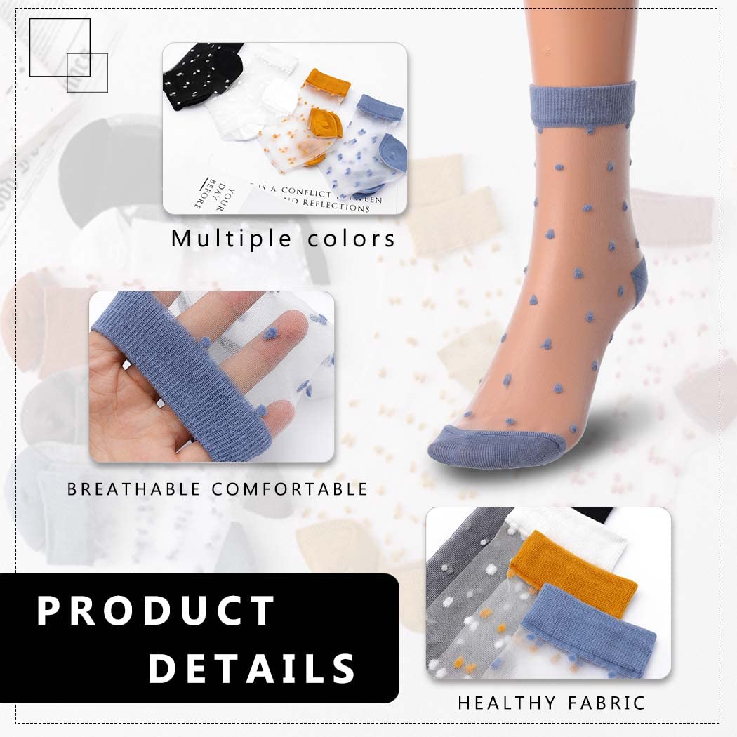 Women's Campsis Sheer Socks - Comfortable & Breathable for Daily Wear