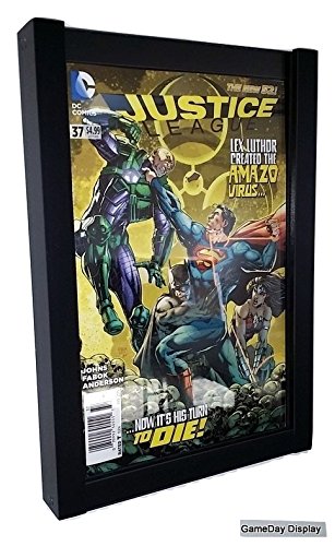 Comic Book Display Frame Set of 4 - Premium Comic Book Display Case for Collectors - Perfect for Home Decor, Comic Conventions & Collector Showcases