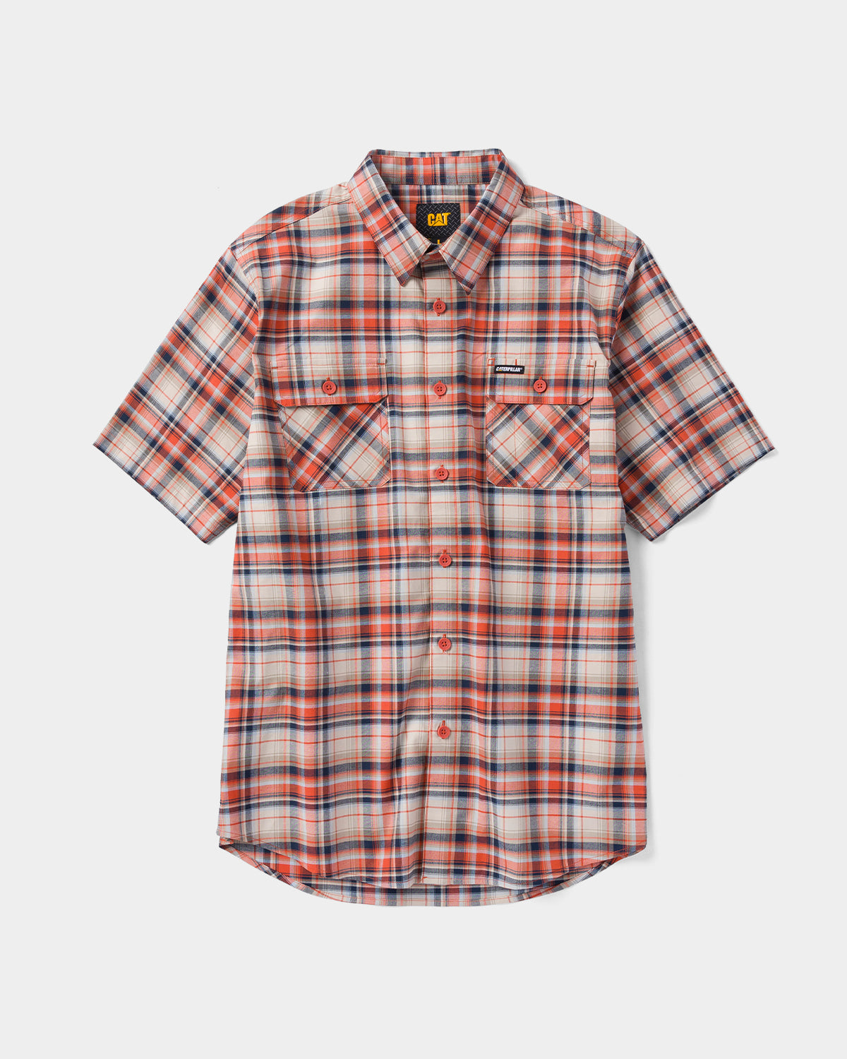 Men's Plaid Work Shirt - Durable Flannel Button Down for Outdoor & Casual Wear - Perfect for Camping, Hiking and Everyday Style