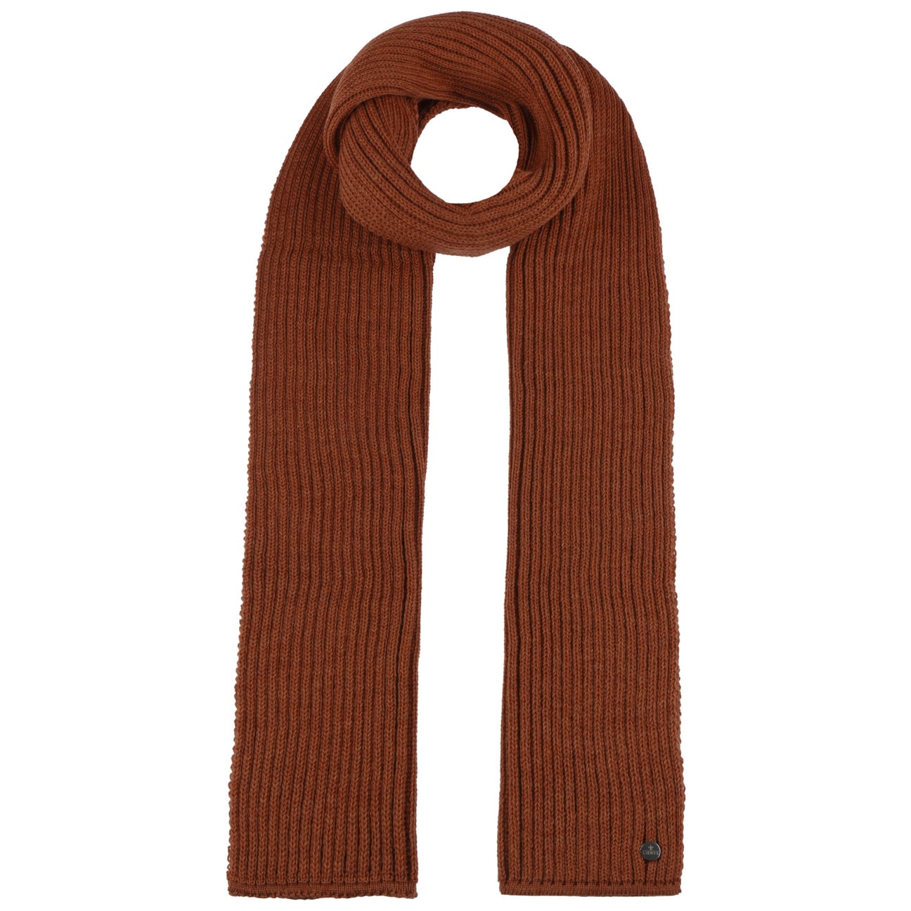Lierys Premium Merino Wool Rib Scarf - Soft & Warm Winter Accessory for Men & Women - Perfect for Cold Weather, Outdoor Activities & Fashion Styling