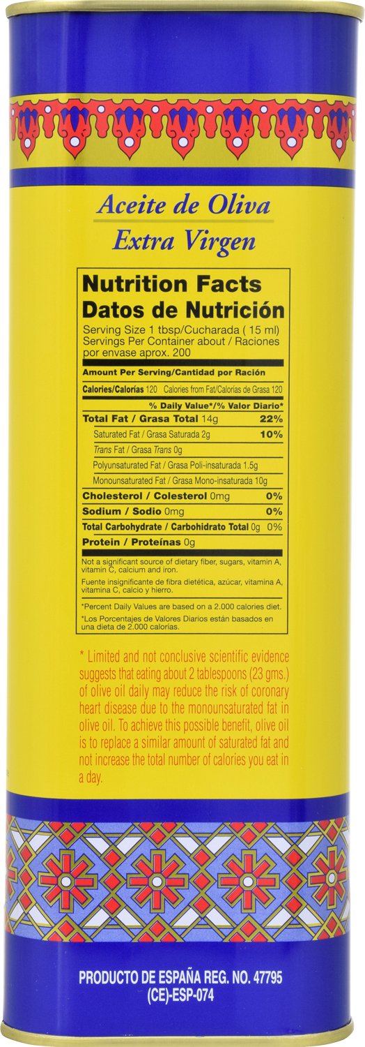 Goya Foods Extra Virgin Olive Oil - 3 Liter Tin (Pack of 3) | Premium Cooking Oil for Salads, Pasta & Mediterranean Dishes | Healthy & Natural Olive Oil for Home & Restaurant Use