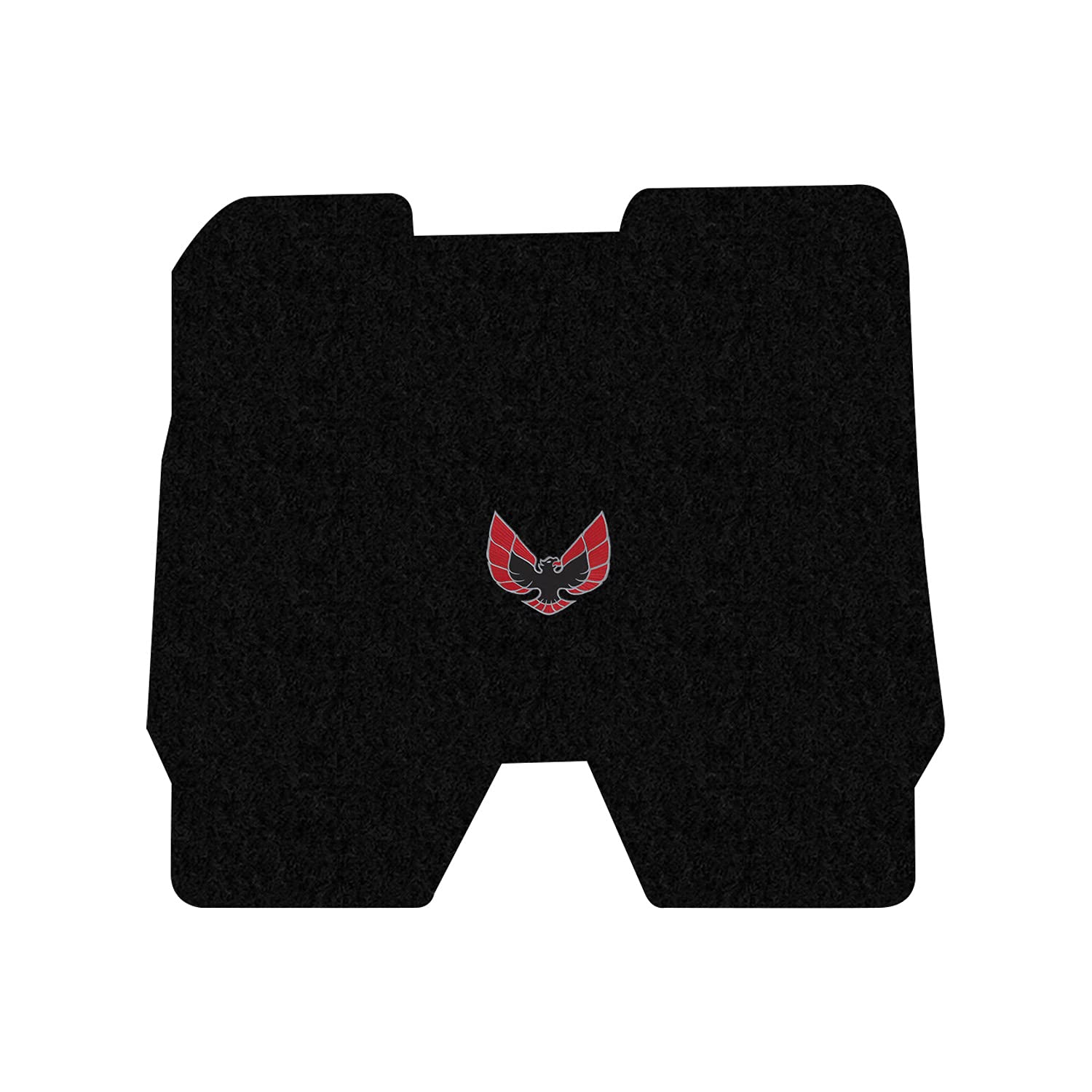 Premium Custom-Fit Carpet Floor Mats for 1967-1969 Pontiac Firebird/Trans Am - Black with Firebird Logo (Includes Trunk Mat) | Luxury Car Interior Protection & Style Upgrade for Classic Muscle Cars