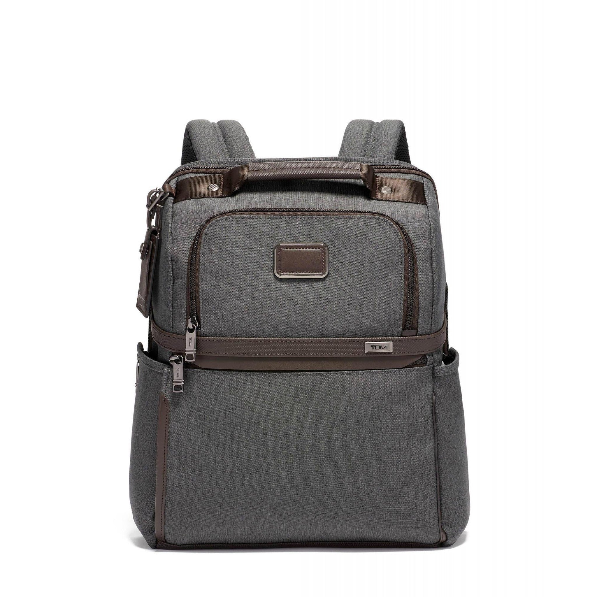 TUMI Alpha 3 Slim Solutions Brief Pack - Premium Business Laptop Backpack for Professionals | Perfect for Office, Travel & Daily Commute