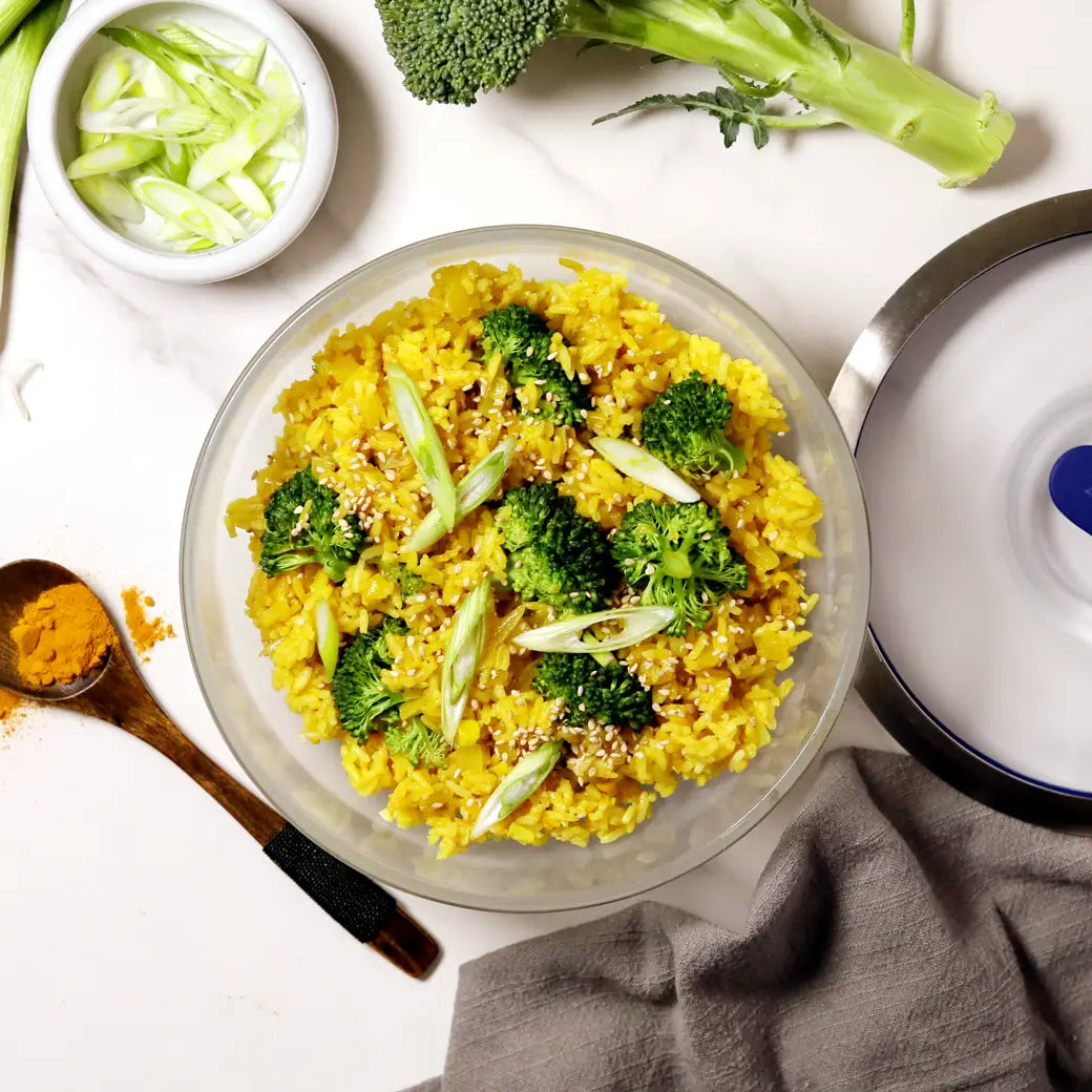 Quick Golden Fried Rice - Easy & Delicious Homemade Recipe - Perfect for Weeknight Dinners & Meal Prep