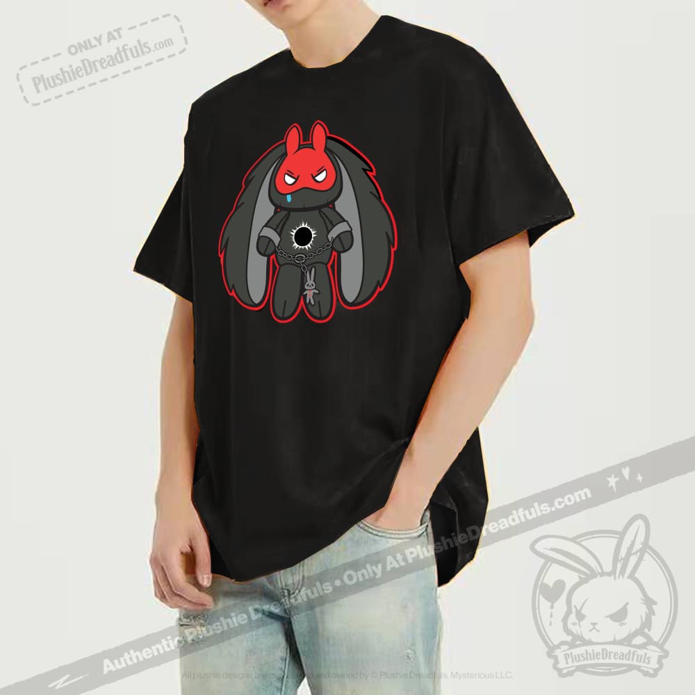 PTSD Bunny Graphic T-Shirt - Comfortable Cotton Tee for Mental Health Awareness & Support - Perfect for Casual Wear, Fundraisers, and Advocacy Events