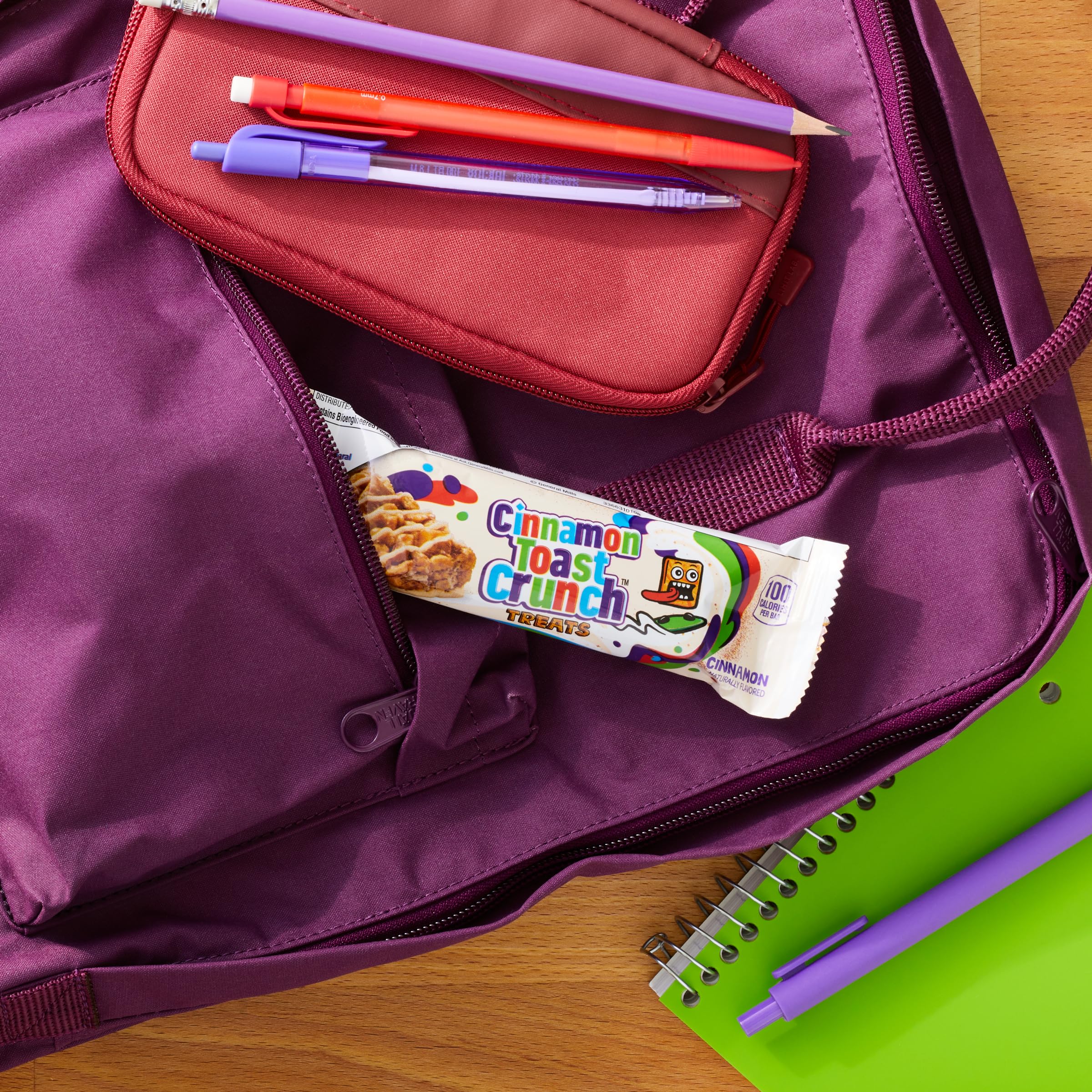Cinnamon Toast Crunch Cereal Bars - 8 Pack Snacks for Breakfast & On-the-Go