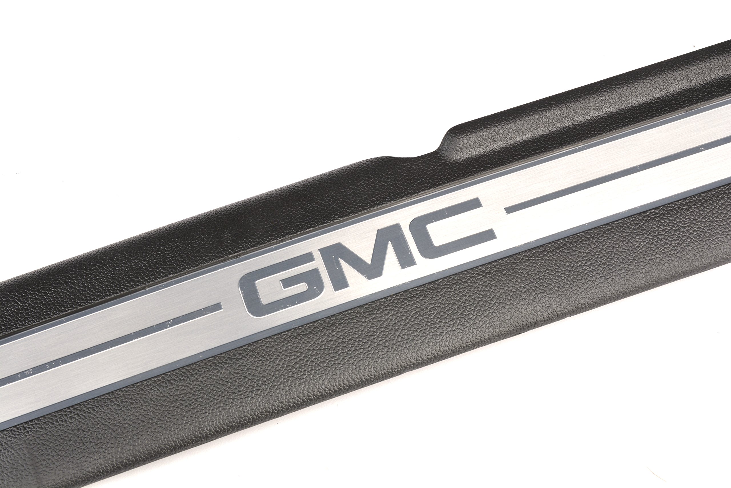 GM Accessories 23114162 Front Door Sill Plates - Jet Black Surround with GMC Logo | Durable Protection & Stylish Upgrade for GMC Vehicles