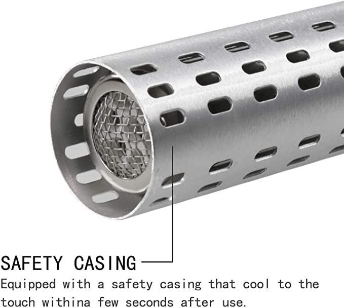 Electric Fire Starter for BBQ & Grill - Chemical-Free Charcoal & Smoker Lighter with Built-In Blower - Perfect Father's Day Gift (Silver) | Ideal for Camping, Backyard Grilling & Outdoor Cooking