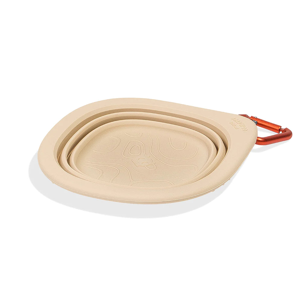 Zee.Dog Plato Go Bowl - Portable Dog Food & Water Bowl for Travel, Hiking, and Outdoor Adventures - BPA-Free, Collapsible Pet Bowl for Dogs & Cats