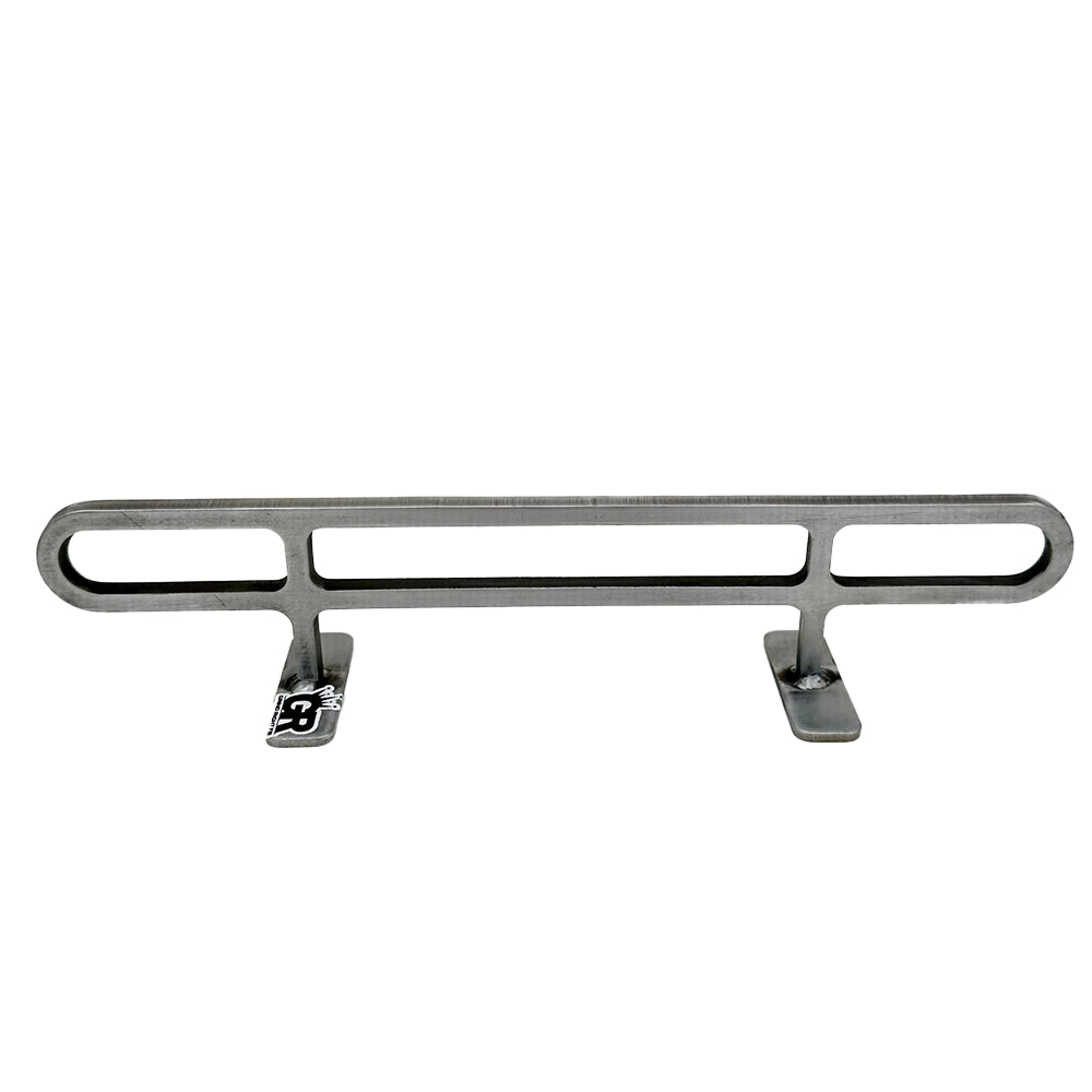 Grind Right Fingerboard Rail - Square Flat Bar for Skateboard & Fingerboard Tricks - Perfect for Indoor & Outdoor Training