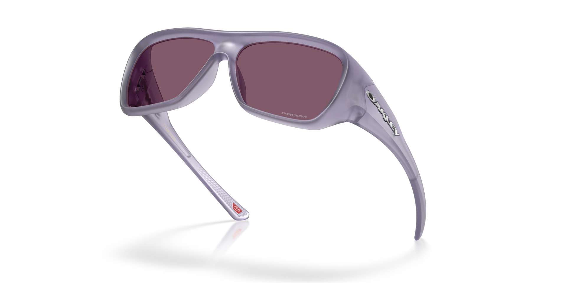 CHAMINADE Matte Transparent Lilac / Prizm Indigo Sunglasses - UV Protection & Polarized Lenses for Outdoor Sports & Driving