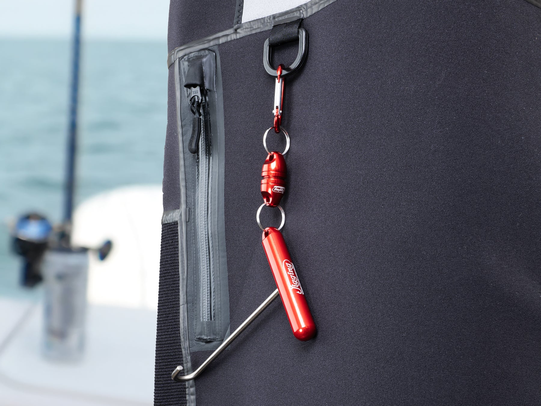 Jigging World Mini 5 Magnetic Stainless Steel Fishing Dehooker - Perfect for Catch and Release, Saltwater & Freshwater Fishing Gear
