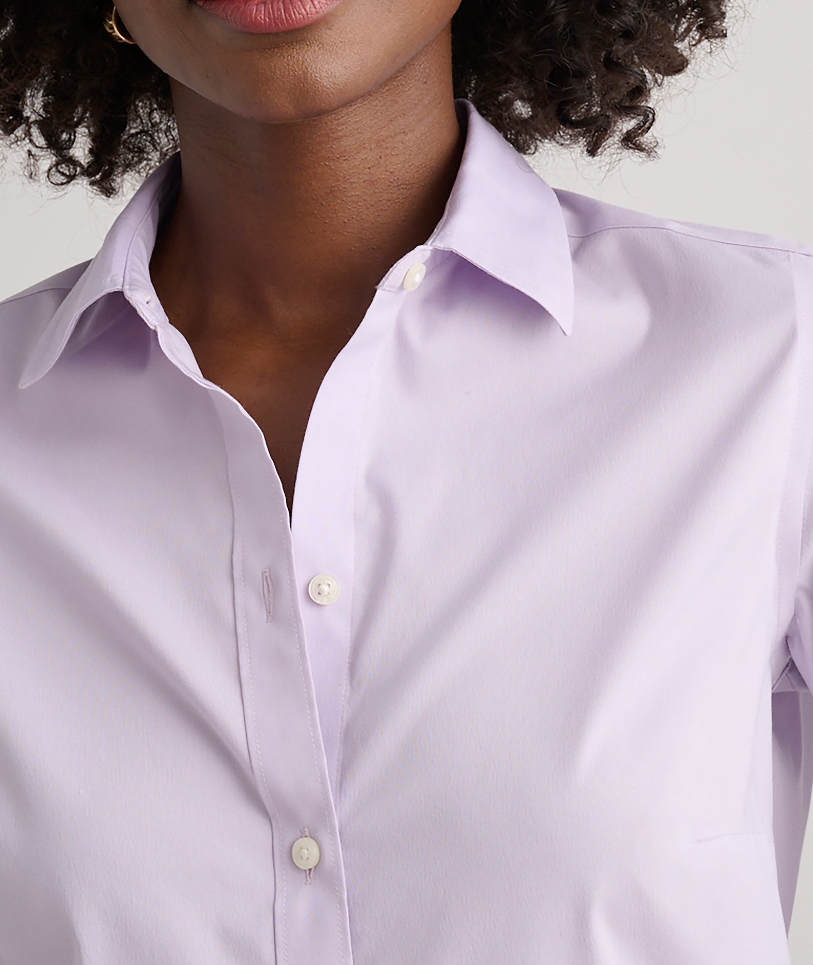 Wrinkle-Free Stretch Cotton Bella Shirt for Women - Comfortable & Stylish Blouse for Work, Travel & Casual Wear