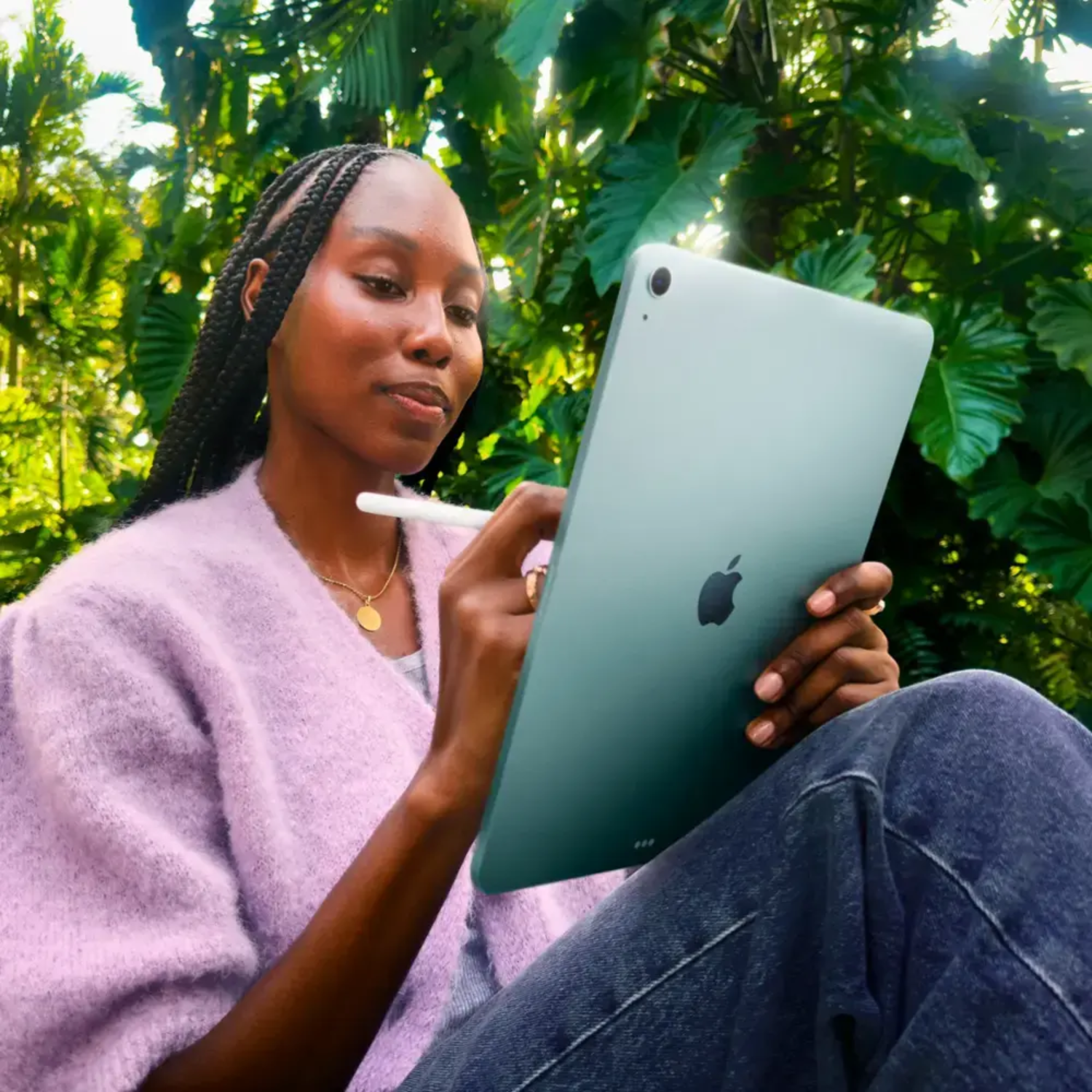 Apple iPad Air 11-inch with M3 Chip, 128GB Storage, Wi-Fi, Blue - Perfect for Work, Study & Entertainment