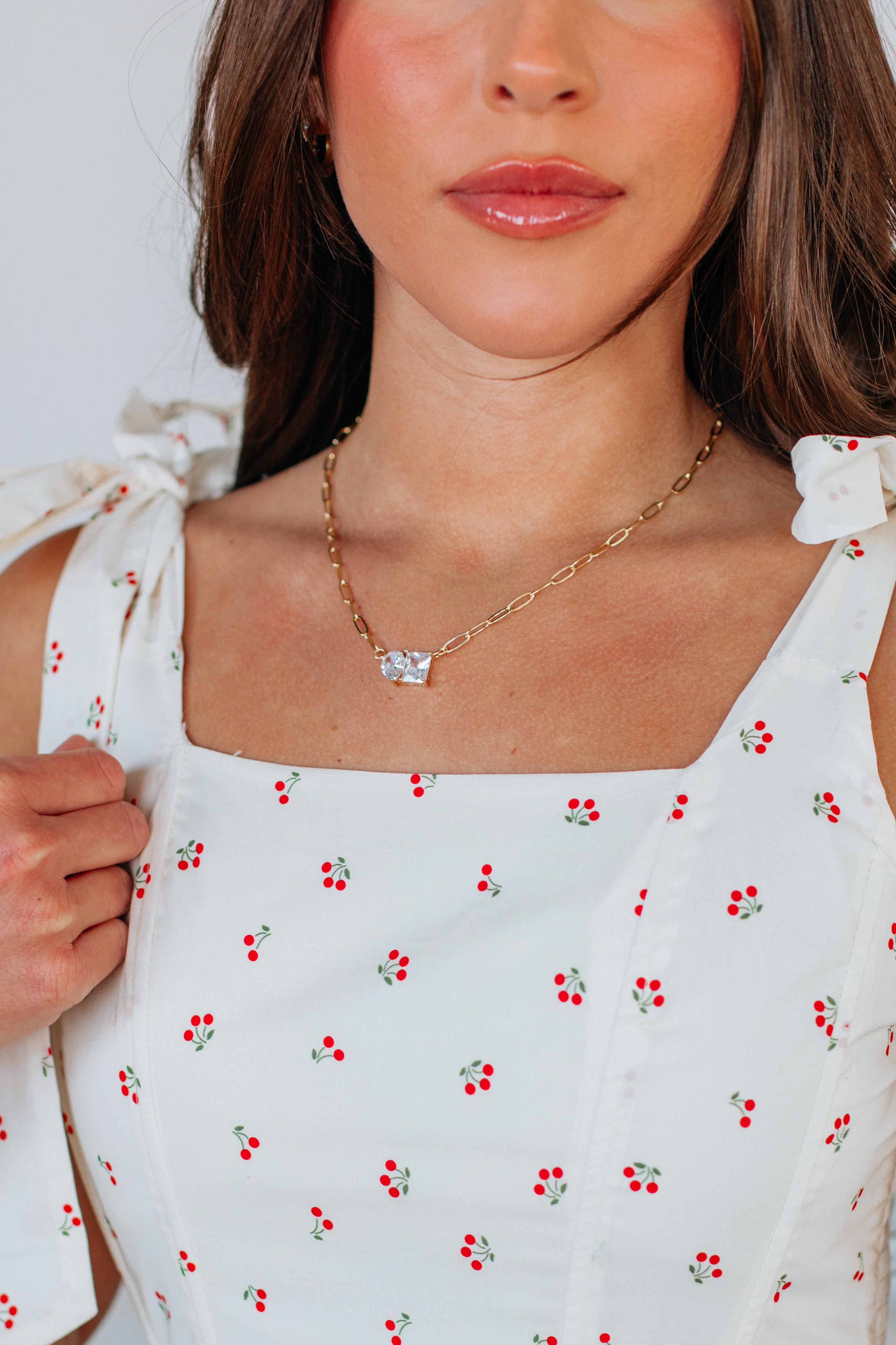 Joretta Necklace - Elegant Gold Plated Pendant for Women | Perfect for Parties, Weddings & Everyday Wear