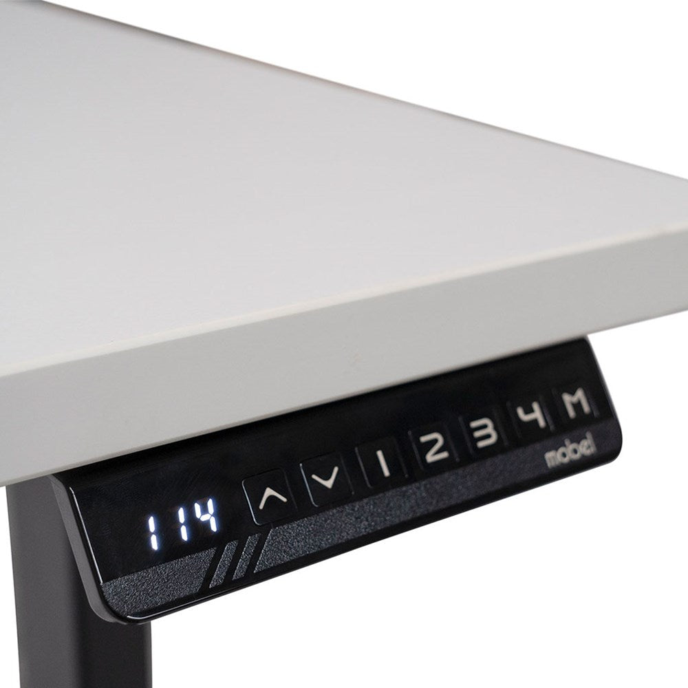 Electric Height Adjustable Standing Desk - Ergonomic Home & Office Workspace Solution for Shared Spaces