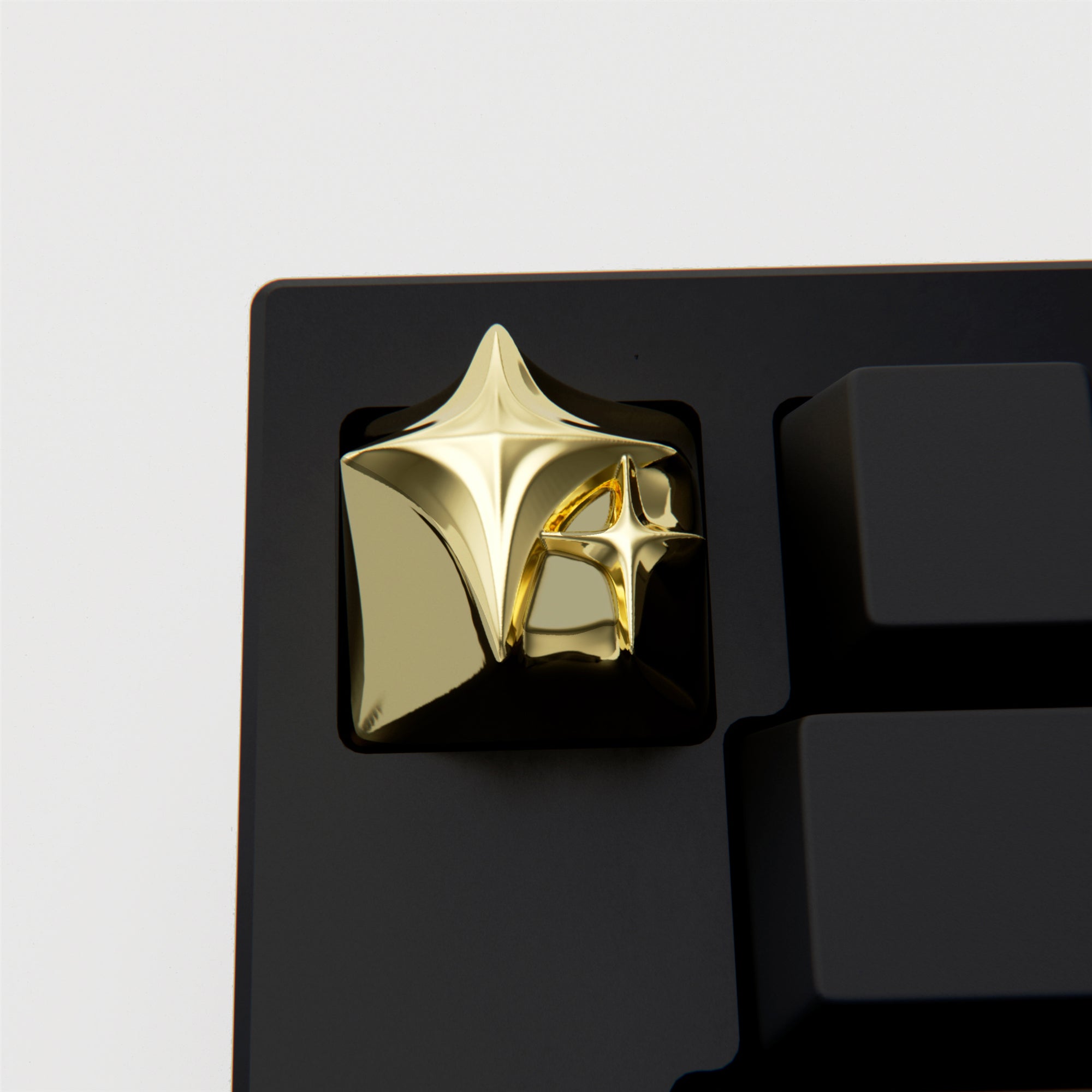 Customized Cosmic Era Star Art Metal Keycaps for Mechanical Keyboards - Personalized Gaming & Typing Keycaps for PC Enthusiasts - Perfect for Gaming Setups, Workstations & Collector Displays