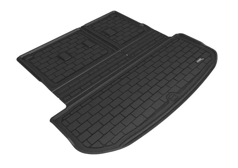 3D MAXpider Custom Fit Cargo Liner for 2020-2021 Hyundai Palisade | Kagu Cross Fold Design | Black All-Weather Protection | Perfect for Road Trips & Family Adventures