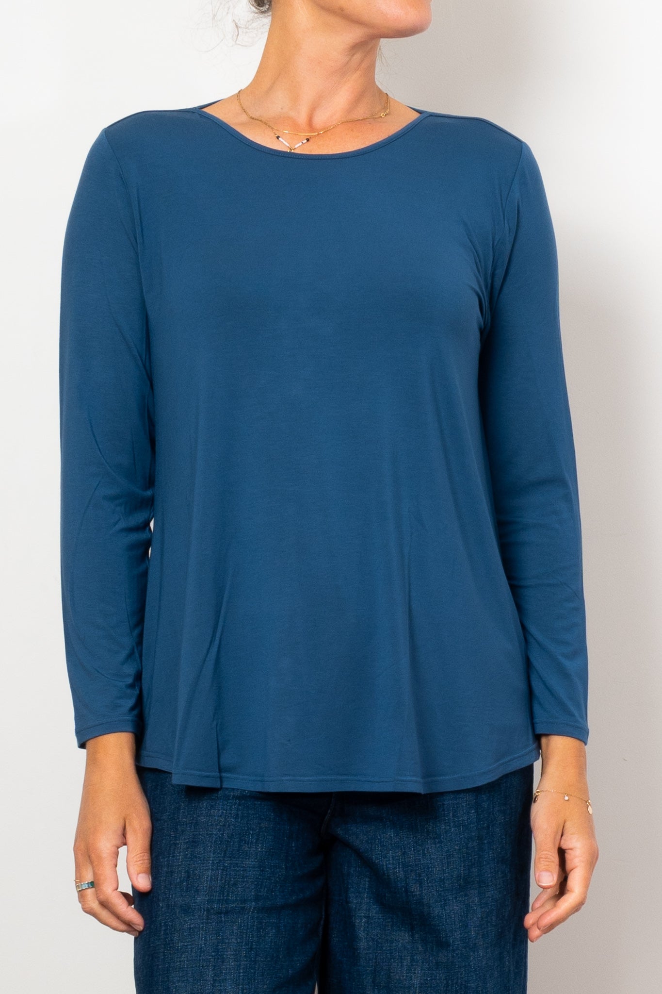 Tani Cara Women's Long Sleeve T-Shirt - Soft Cotton Casual Top for Everyday Wear | Perfect for Work, Travel & Layering