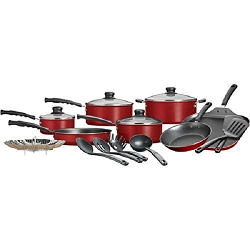 Non-Stick 18-Piece Cookware Set - Pots & Pans for Kitchen | Durable & Safe for Frying, Boiling & Baking | Perfect for Home Cooking & Professional Chefs
